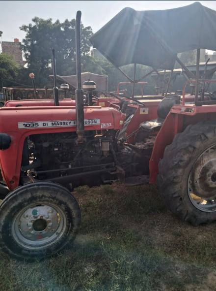 Solunar tractors parked at the yard